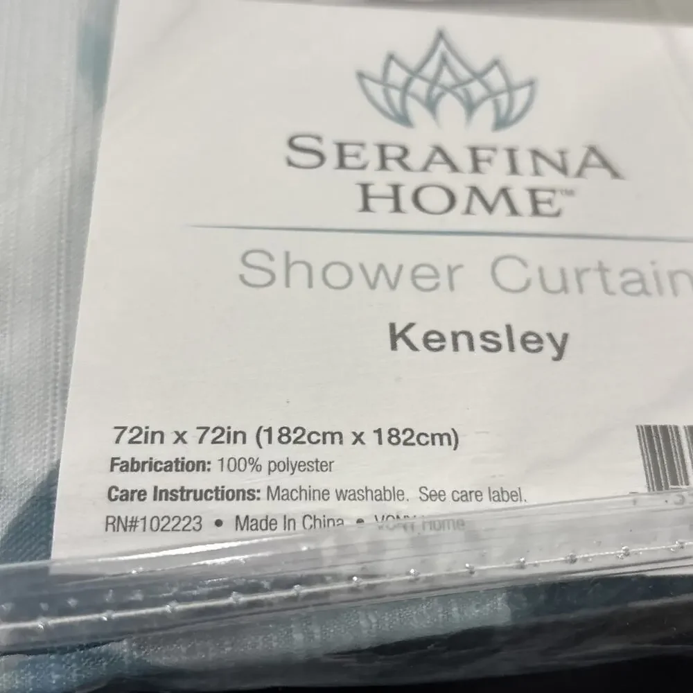 Serafina Home Shower Curtain Kensley 72